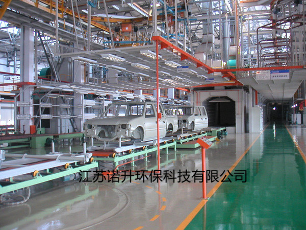 汽车涂装生产线不同涂料补涂方法