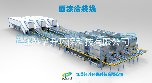 新造大型船舶的船体分段涂装工艺
